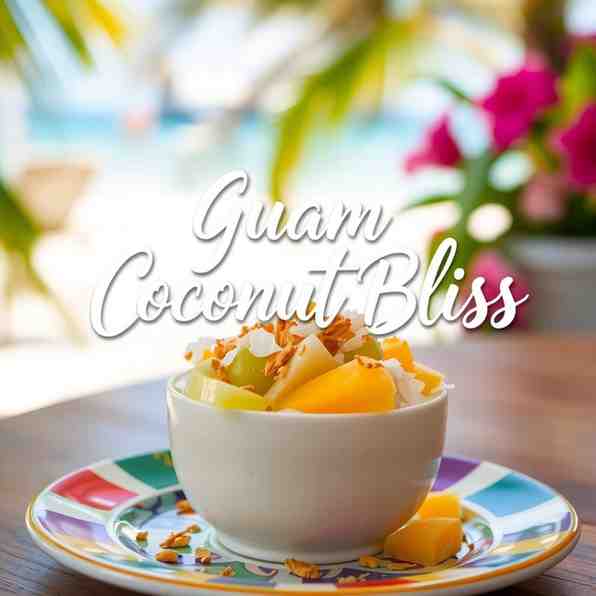 Guam Coconut Bliss - Coconut Milk Dessert Recipe